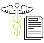 line art healthcare symbol